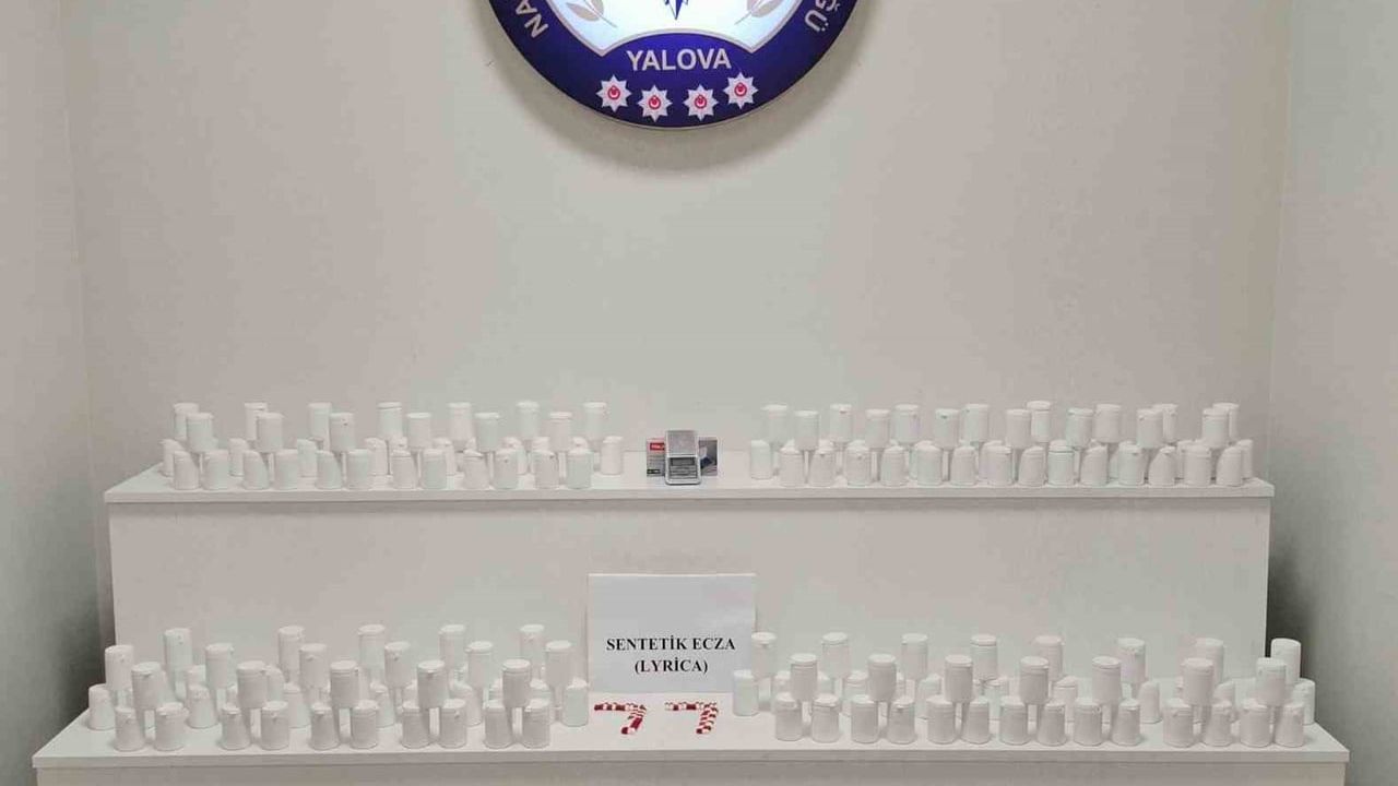 Yalova’da 13 bin 904 uyuşturucu hap ele geçirildi: 2 tutuklama