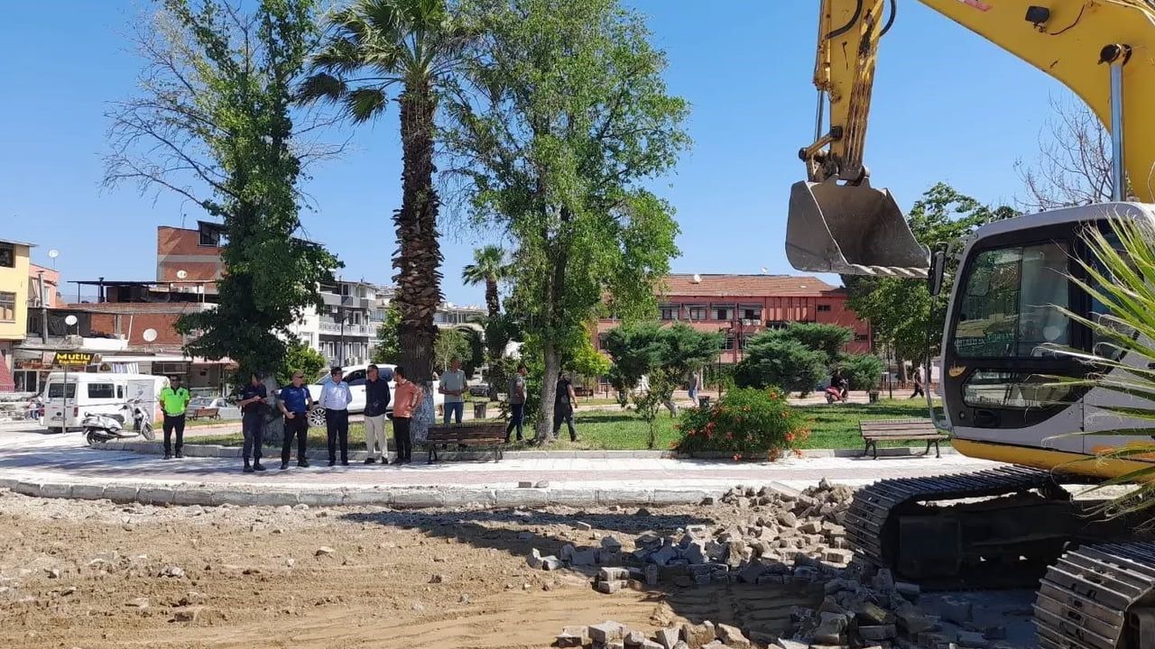 Yenipazar’da asfalt çalışmaları sürüyor