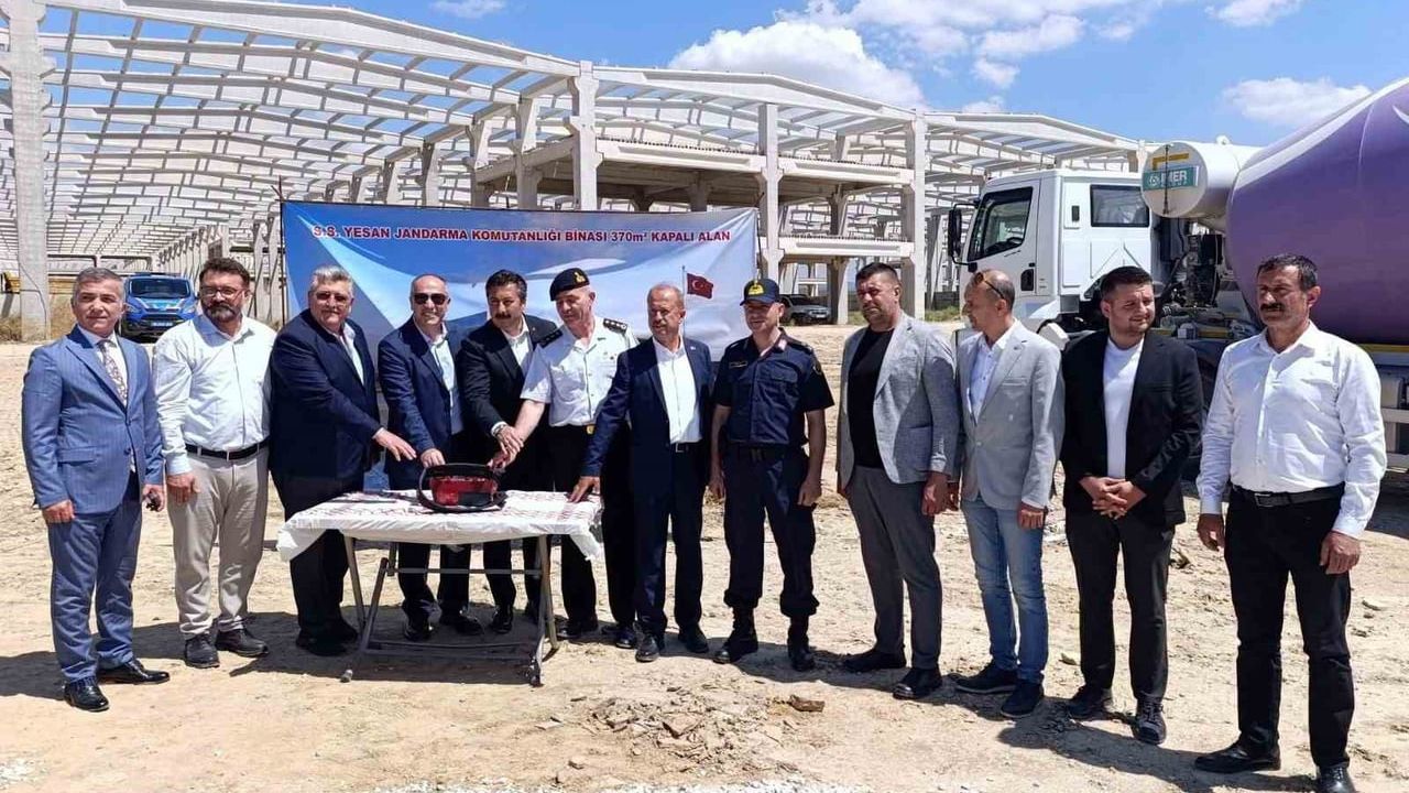 Yenişehir'e yeni jandarma karakolu temeli atıldı