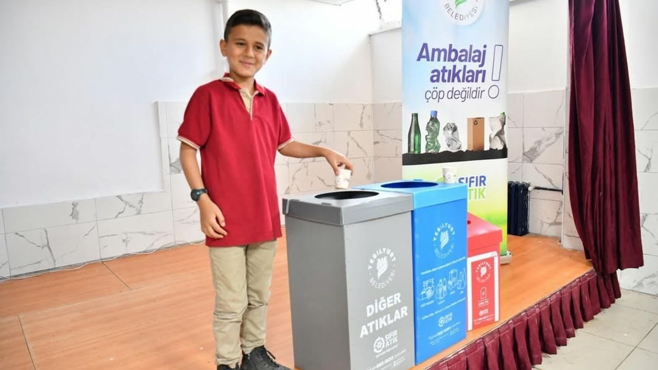 Yeşilyurt Belediyesi’nden 39 okulda 5 bin 970 öğrenciye çevre eğitimi
