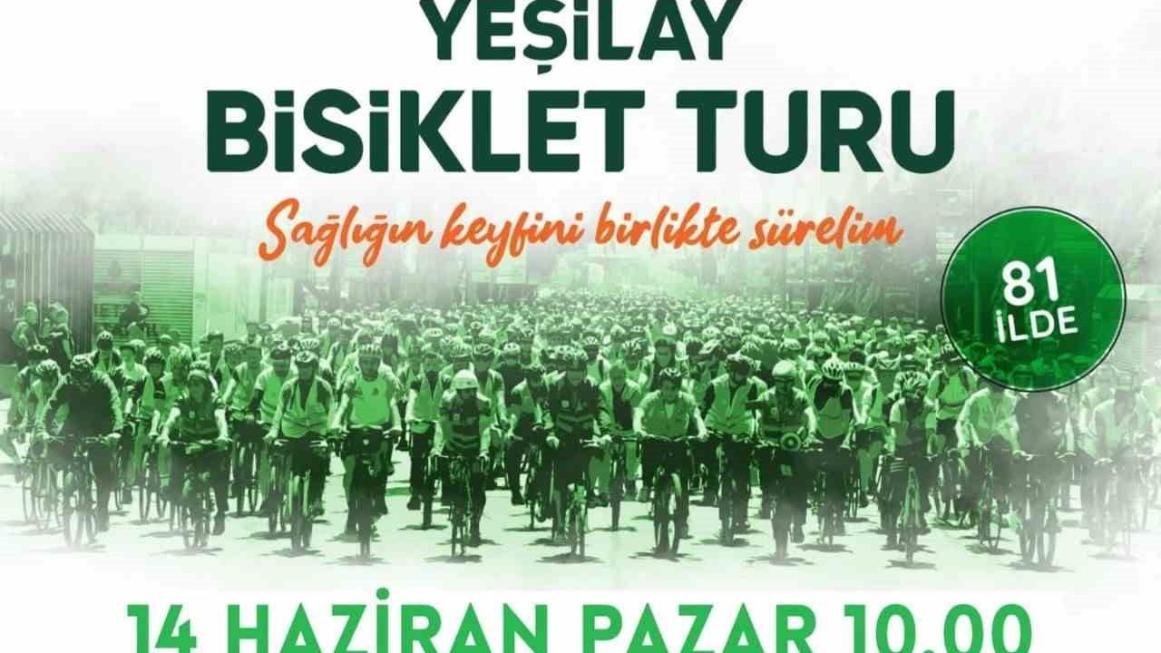 Yeşilyurt'ta 13. Geleneksel Yeşilay Bisiklet Turu 14 Haziran'da düzenlenecek