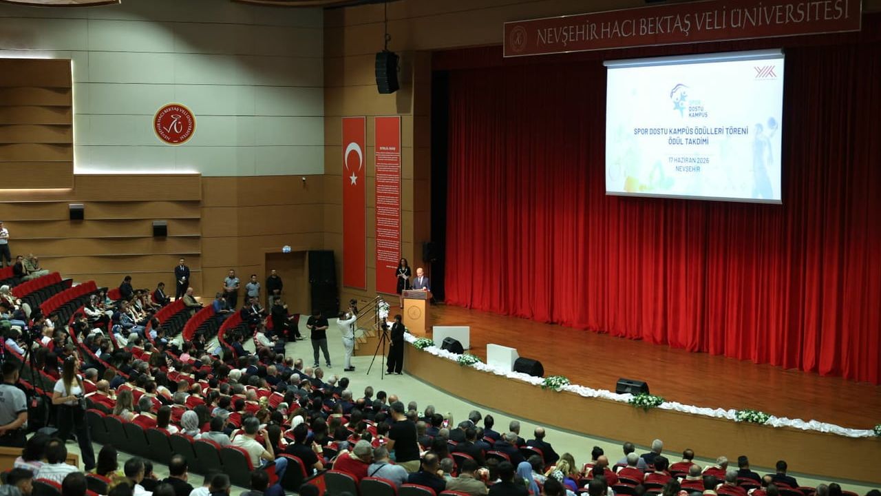 YÖK’ten Kayseri Üniversitesi’ne 'Spor Dostu Kampüs' unvanı
