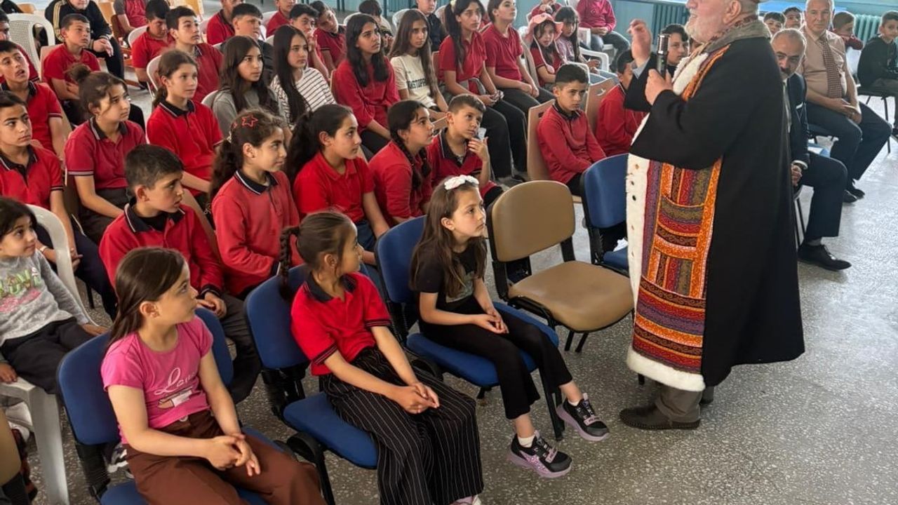 Yozgat'ta Musabeyli Şehit Mustafa Uğur İlk-Ortaokulu'nda Nasreddin Hoca Etkinliği