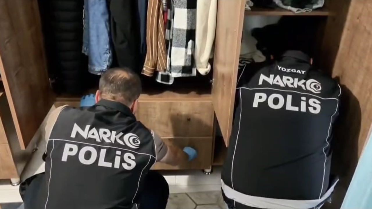 Yozgat'ta Narkotik Operasyonunda 4 Kişi Gözaltına Alındı