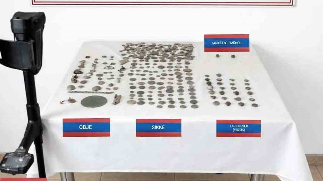 Yozgat'ta Yerköy'de tarihi eser niteliğinde objeler ele geçirildi