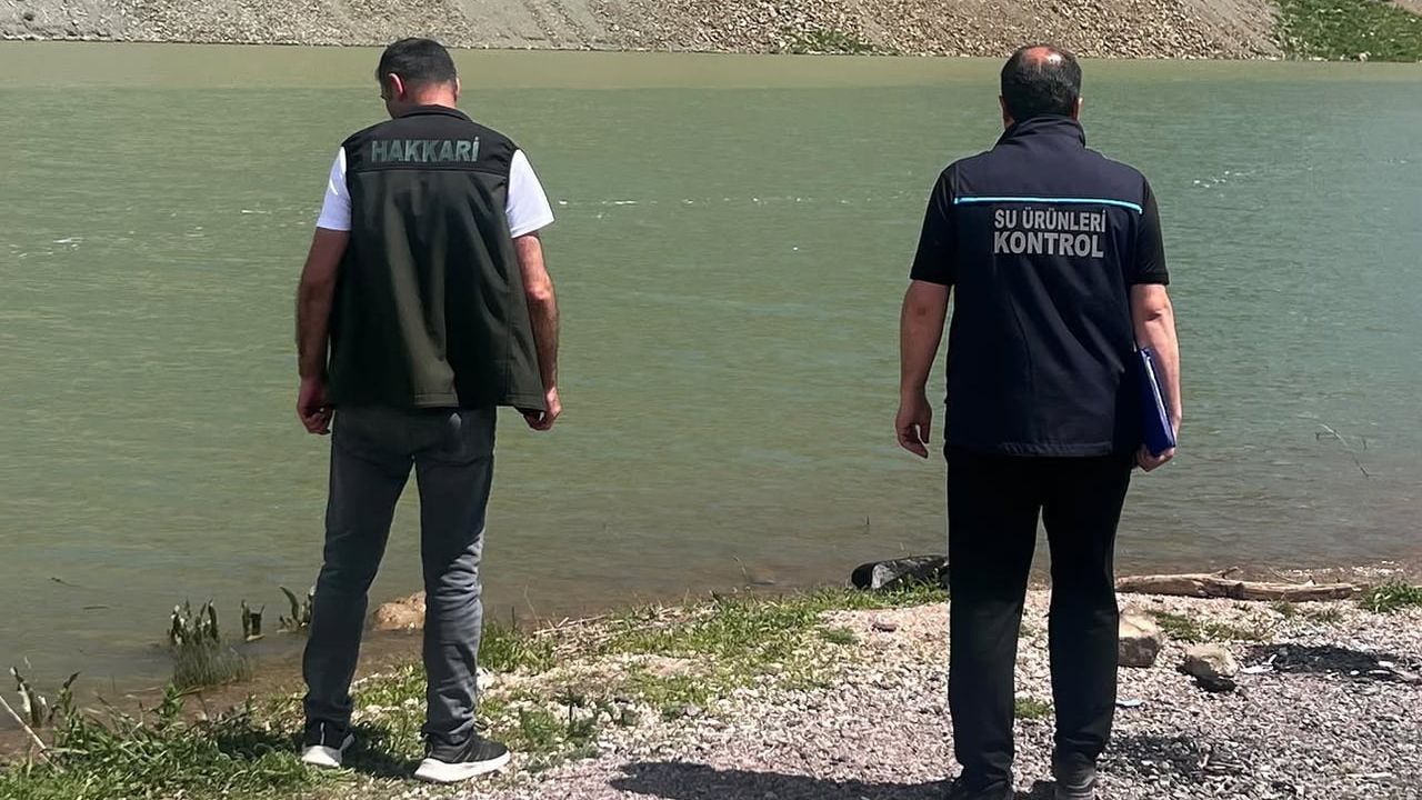 Yüksekova'da su ürünleri denetimleri aralıksız sürüyor