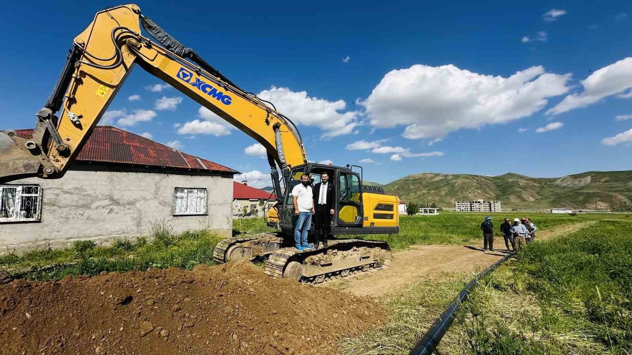 Yüksekova’da tarımsal dönüşüm: Dilimli Barajı’nın suyu köylere ulaşıyor