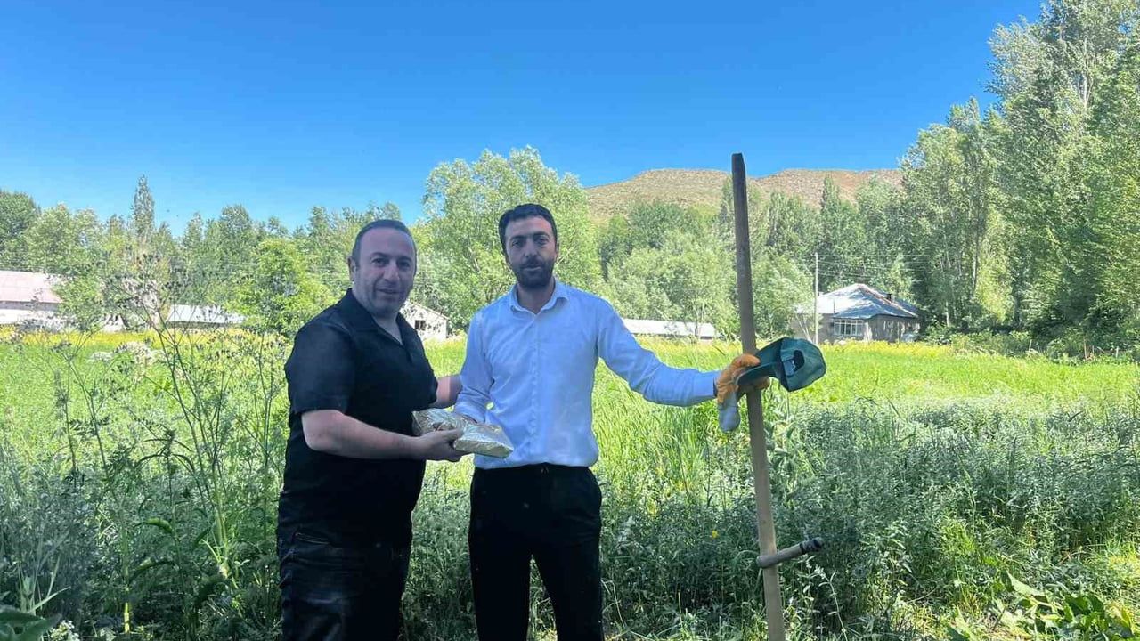 Yüksekova Tarım ve Orman Müdürlüğü ekiplerinden çiftçilere saha desteği