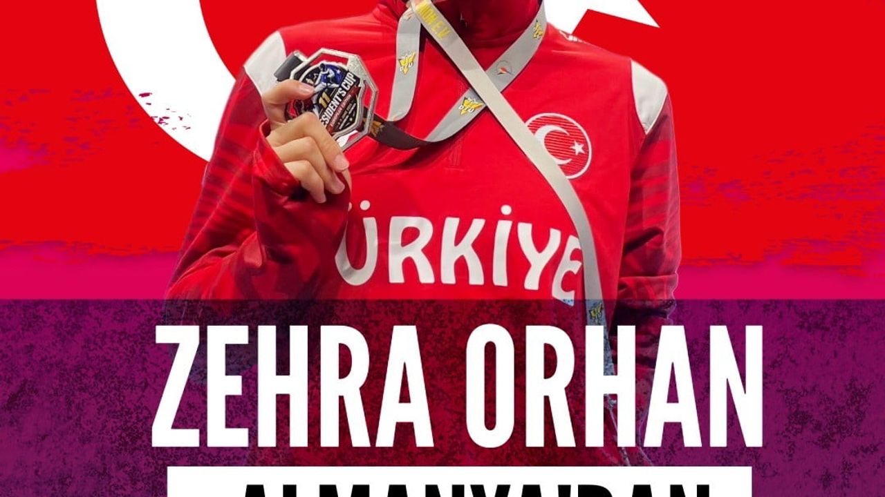 Zehra Orhan, President’s Cup Almanya'da 65 kg'de Gümüş Madalya Kazandı