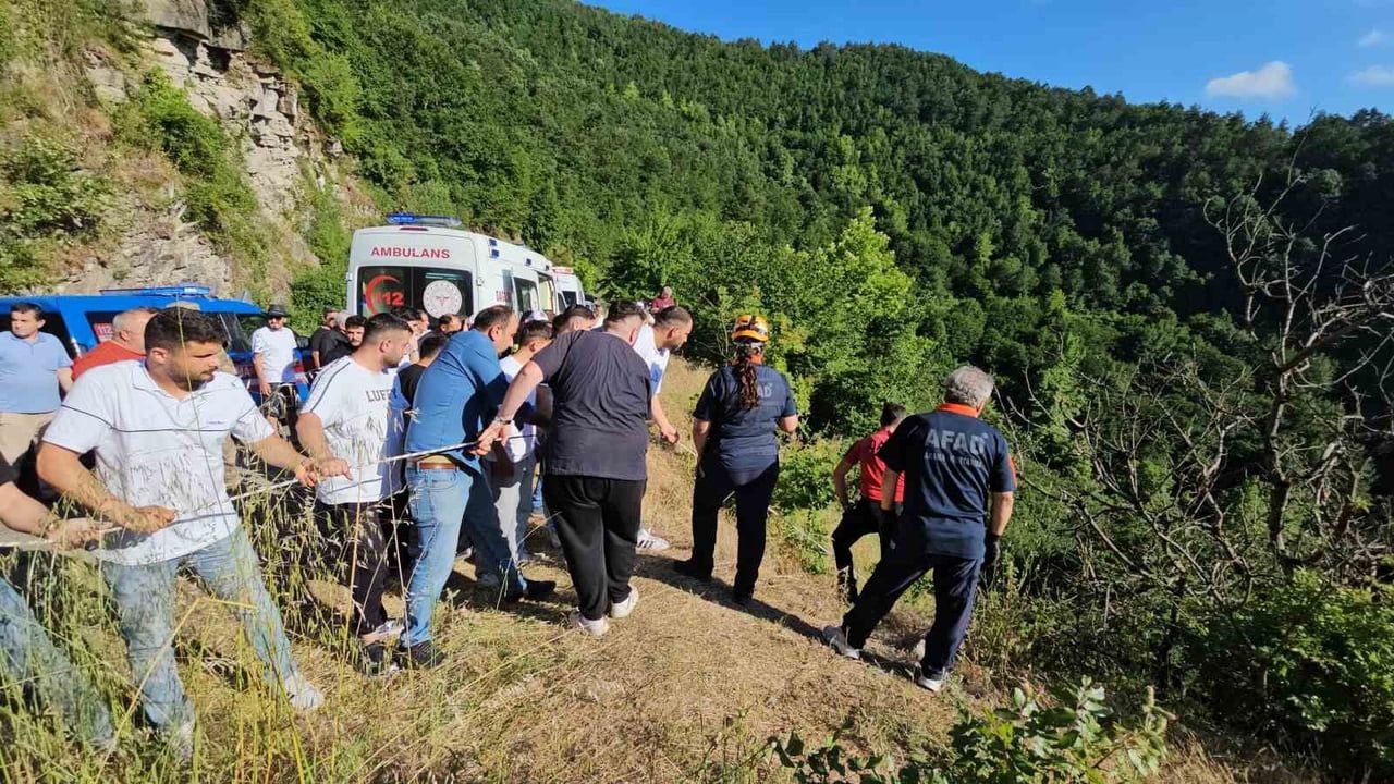 Zonguldak'ta şelalede kaybolan gencin cansız bedenine ulaşıldı