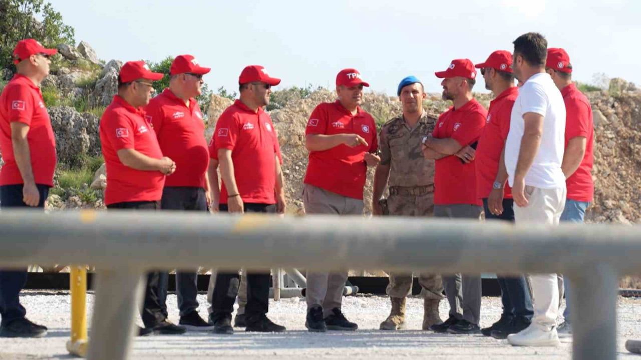 15 Temmuz gazileri Gabar’da petrol üretim tesisini gezdi