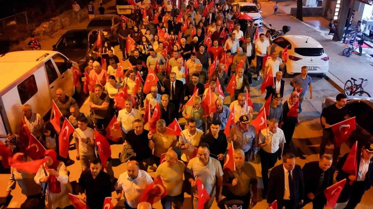 15 Temmuz şehitleri Çameli’de anıldı