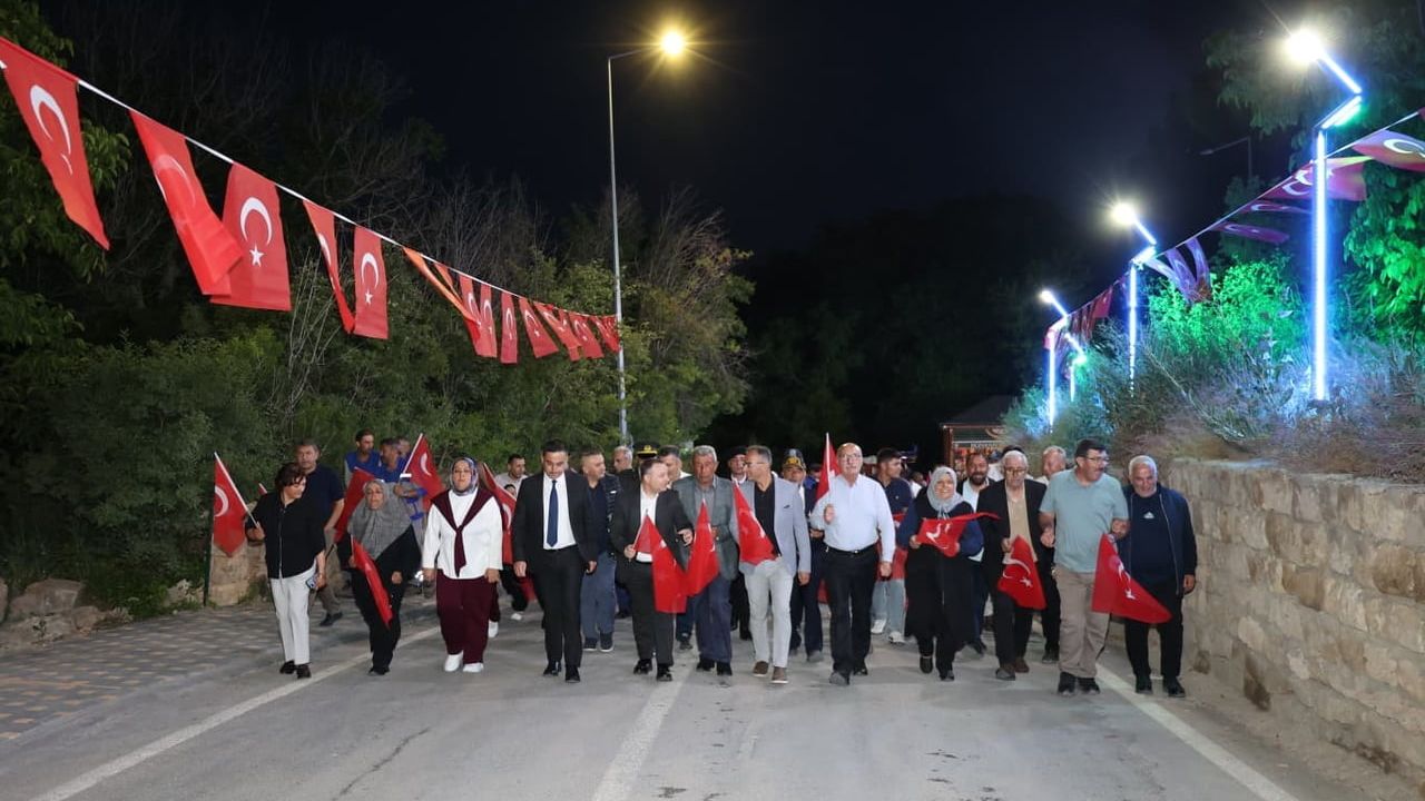 15 temmuz Tomarza ve Bünyan’da anma programları düzenlendi