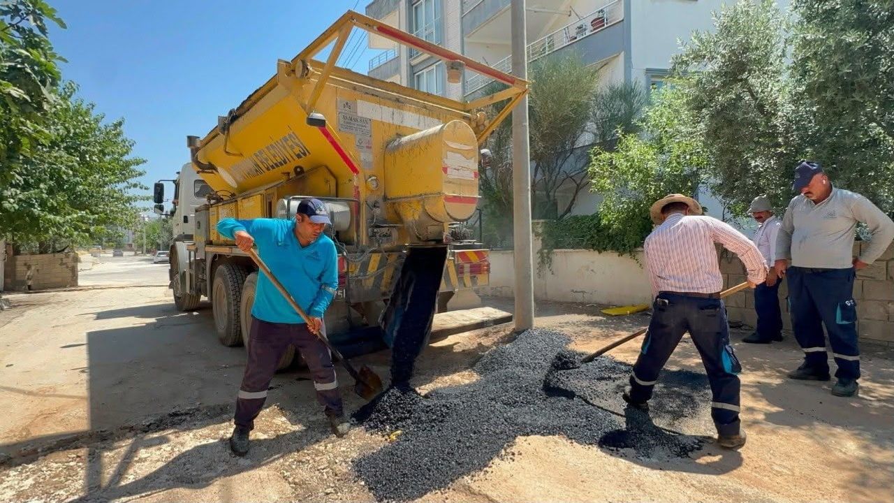 Adıyaman'da üstyapı çalışmaları sürüyor