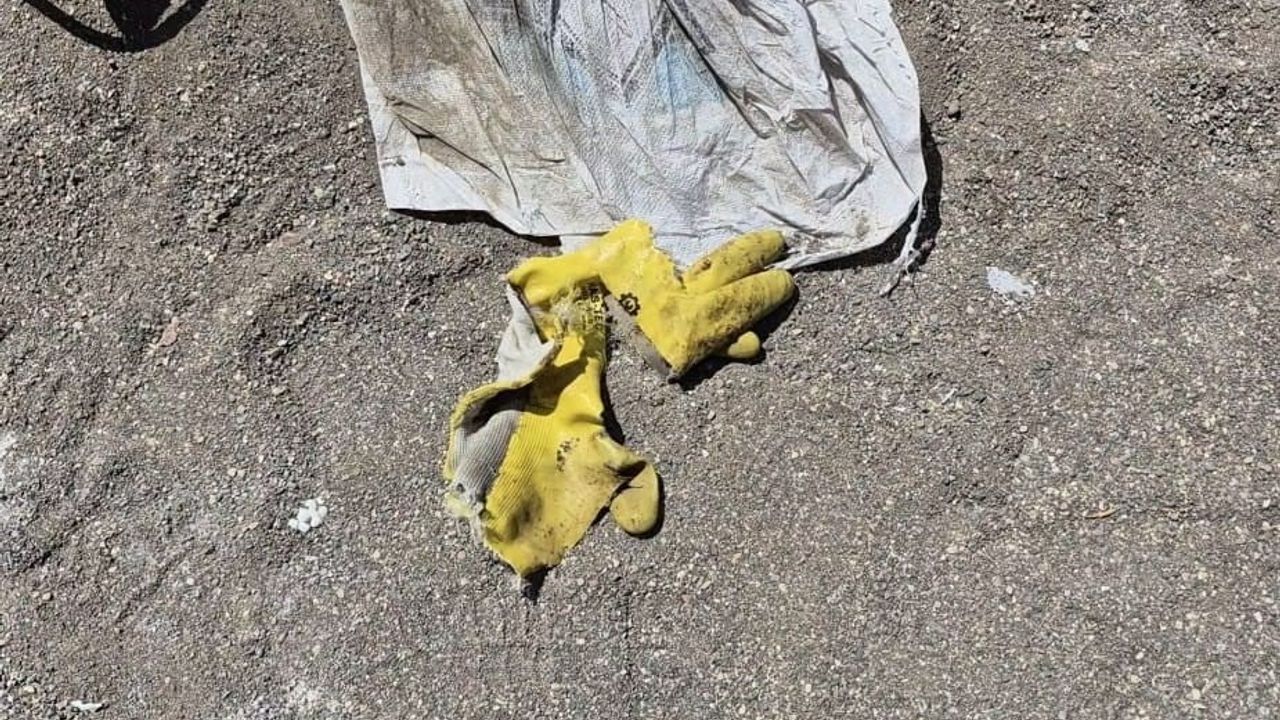 Adıyaman'da vinç operatörü elini çelik halata sıkıştırdı