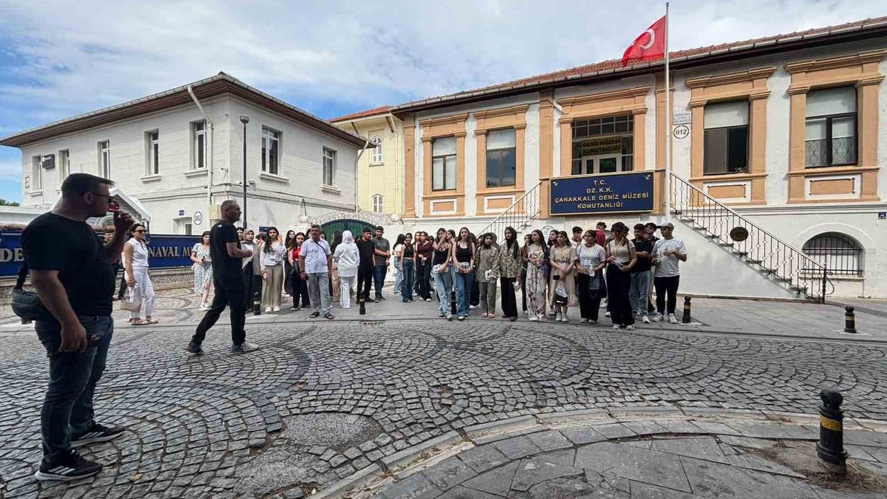 Ağrılı öğrencilerin Çanakkale'den Ankara'ya uzanan tarih yolculuğu