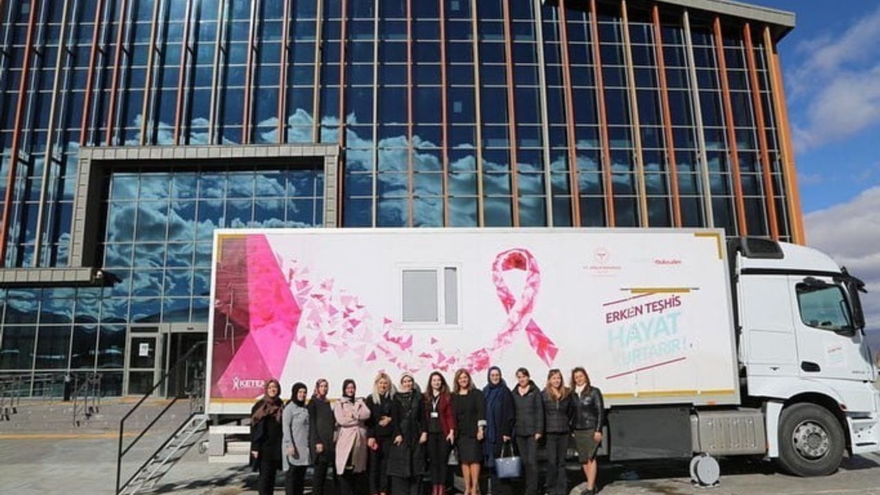 Ağustosta Erzurum ilçelerinde mobil KETEM ile ücretsiz kanser taraması