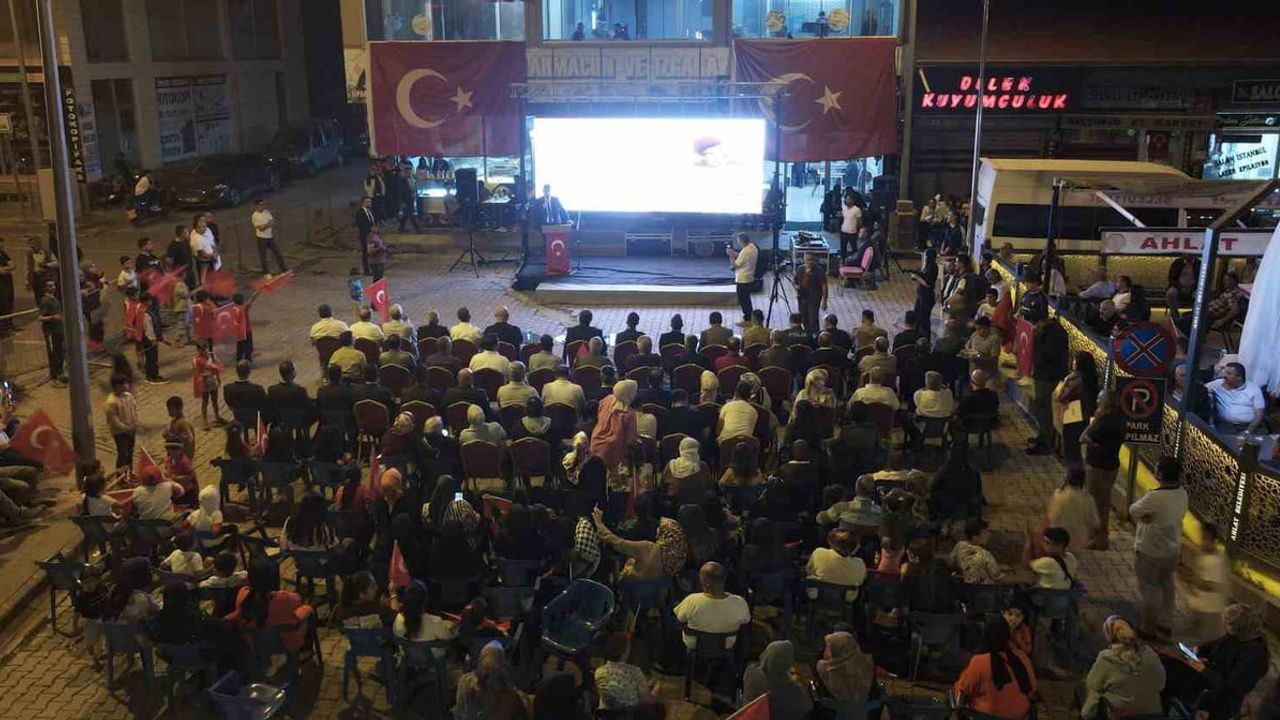 Ahlat'ta 15 Temmuz demokrasi ve milli birlik günü etkinlikleri