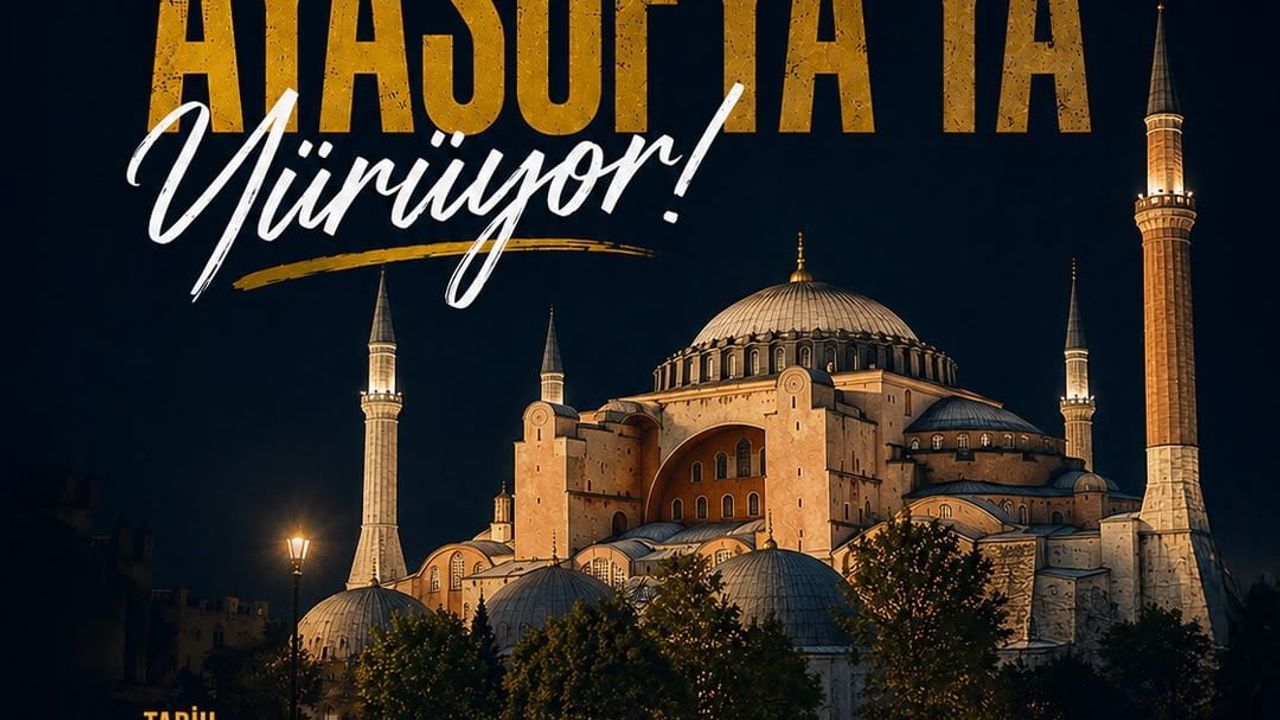 AK Parti İstanbul gençlik kolları'ndan Ayasofya yürüyüşüne davet
