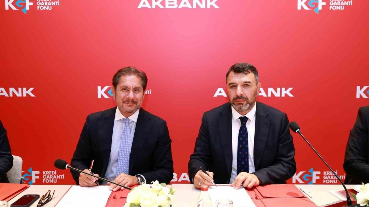 Akbank ve KGF’den KOBİ’lere dijital kredi dönemi