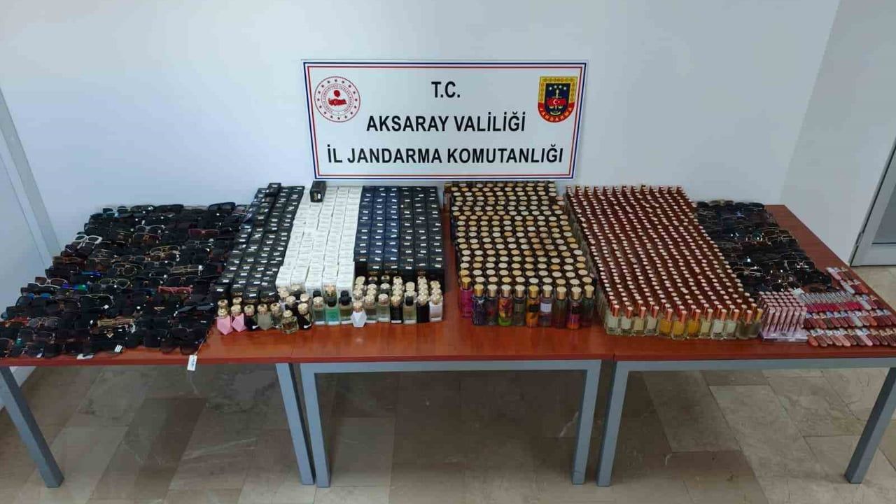 Aksaray'da 4,5 milyon liralık kaçakçılık operasyonu: 3 gözaltı