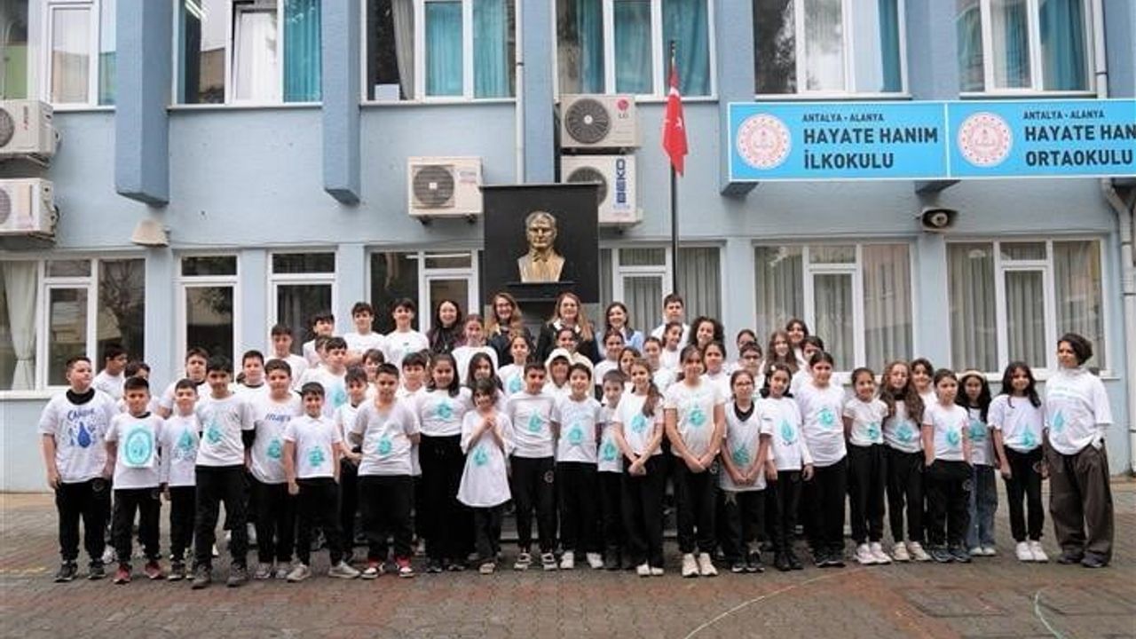 Alanya’da geleceğe yeşil yatırım: 3 bini aşkın öğrenciye çevre eğitimi
