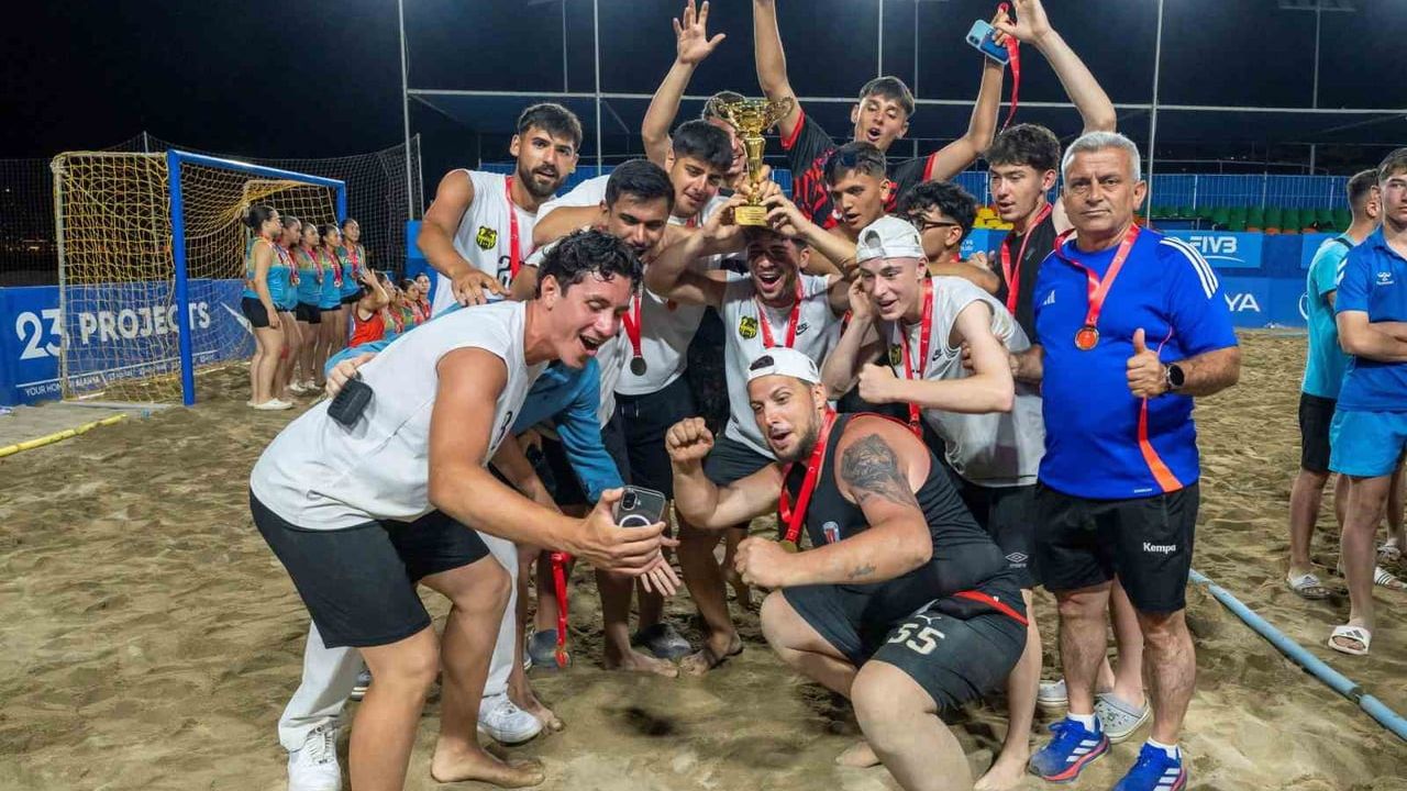 Alanya’da hentbol şöleni sona erdi