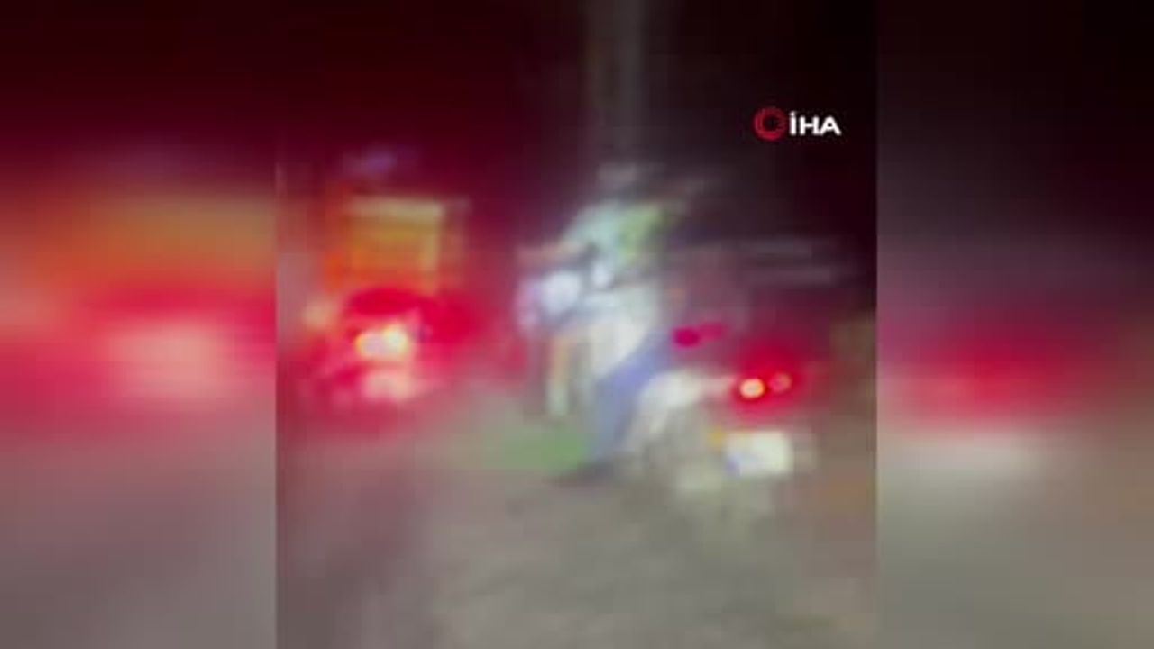Alanya yangınına motokuryelerden gece seferberliği