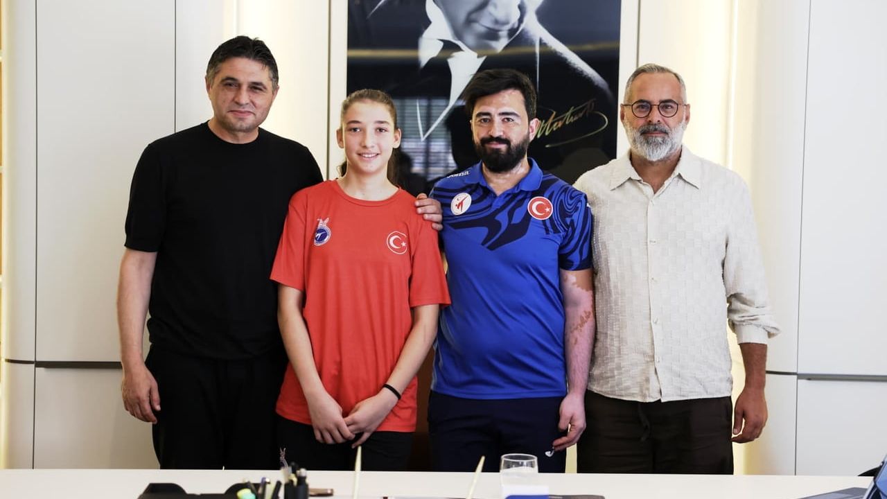 Aliağalı taekwondocudan Batum'a milli yolculuk