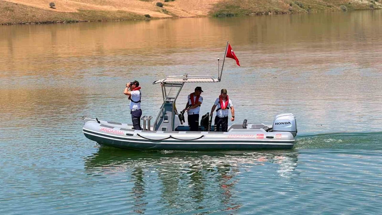 Alparslan-2 barajı'nda güvenlik ve kaçak avcılık denetimi