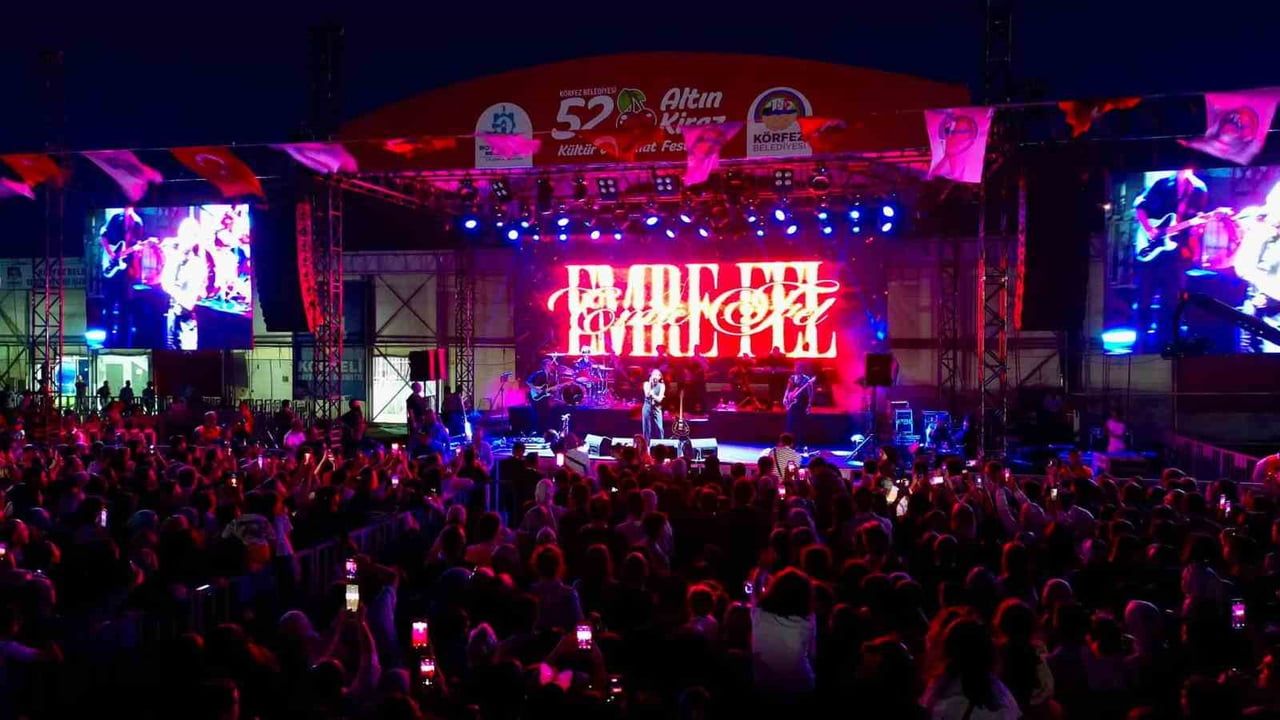 Altın Kiraz kültür ve sanat festivali, Emre Fel konseriyle sona erdi