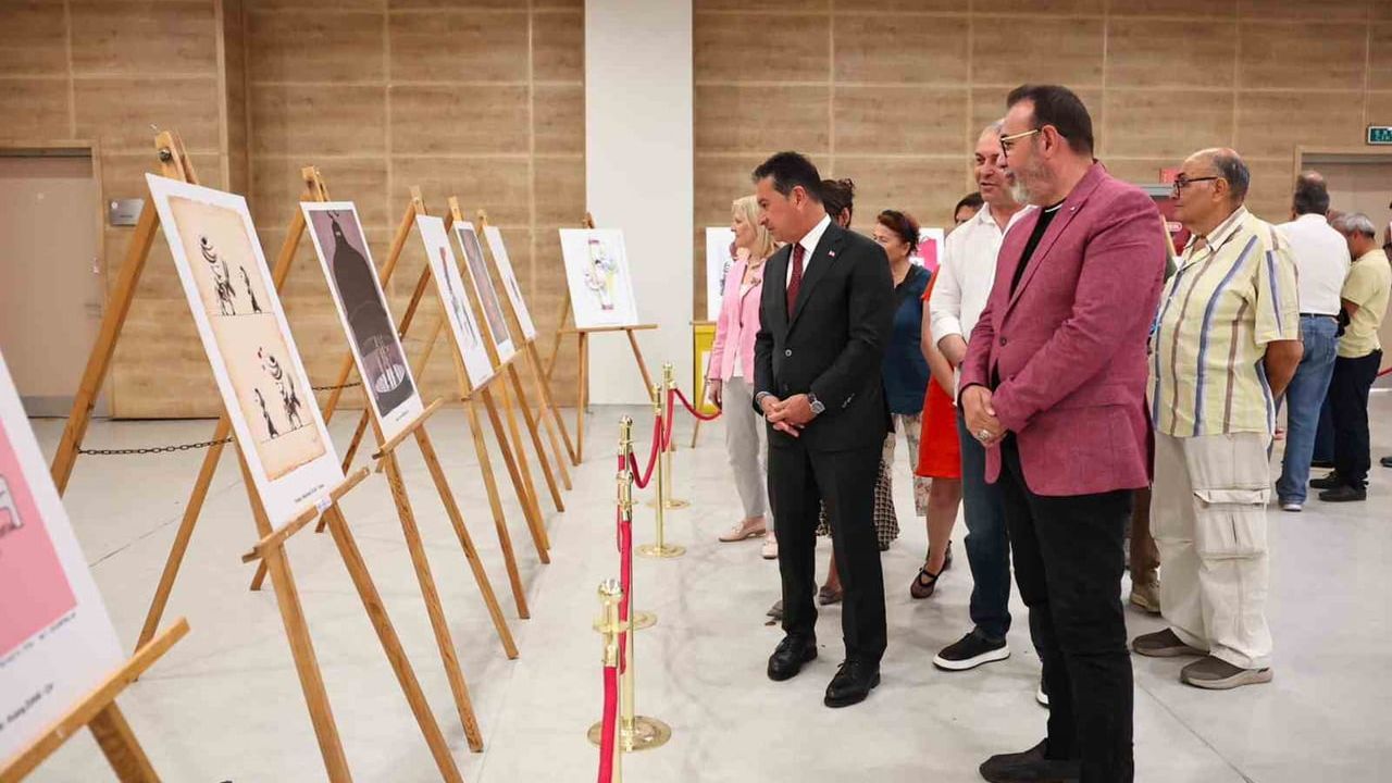 Altıncı uluslararası karikatür yarışmasında ödüller sahiplerini buldu