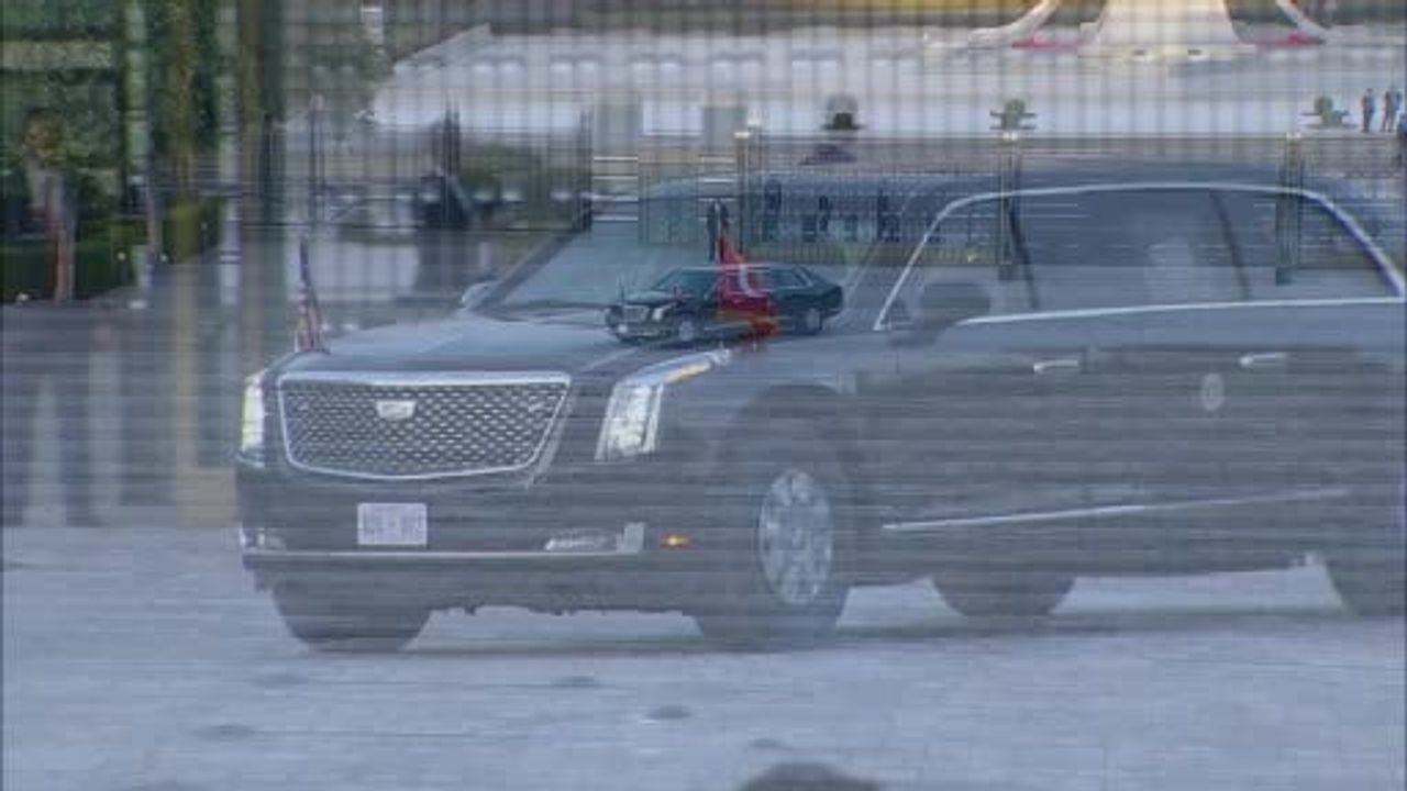 Ankara'da mehter marşıyla karşılanan liderler: Trump ok işareti yaptı, Miçotakis Ceddin Deden ile karşılandı