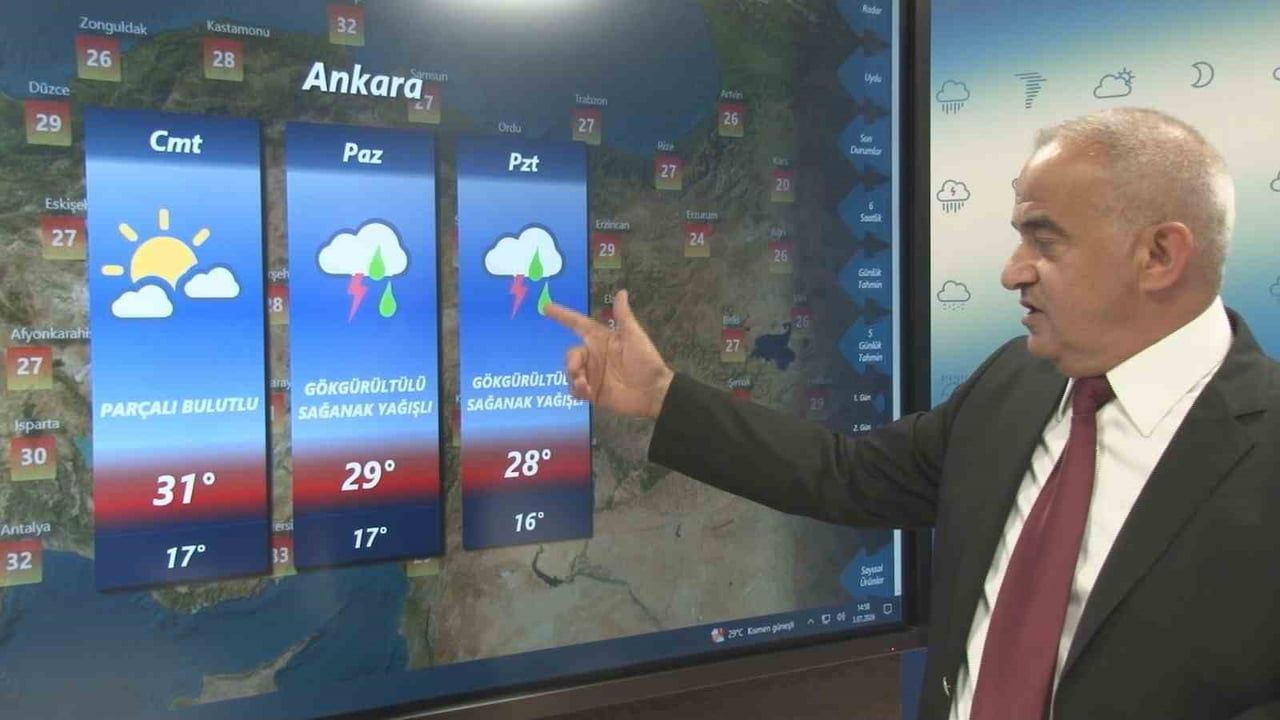 Ankara'da NATO zirvesi sırasında hava mevsim normallerinde seyredecek