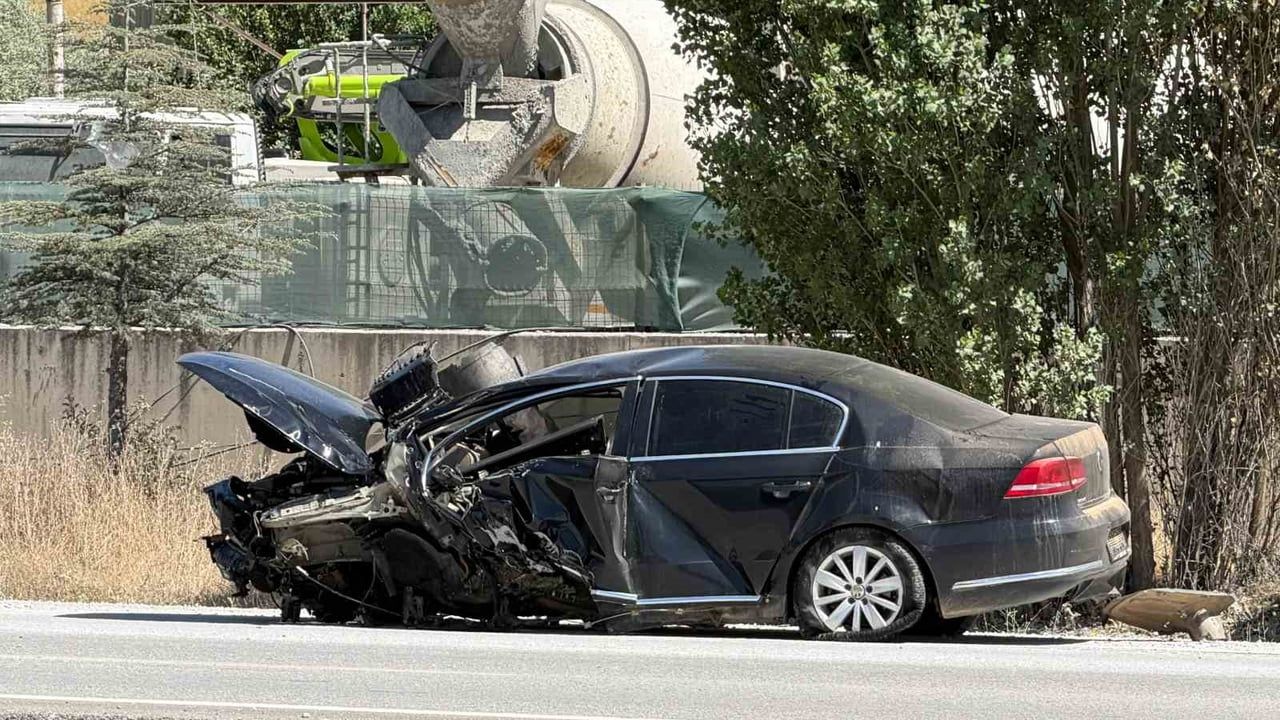 Ankara'da trafik kazasında aynı aileden 3 yaralı
