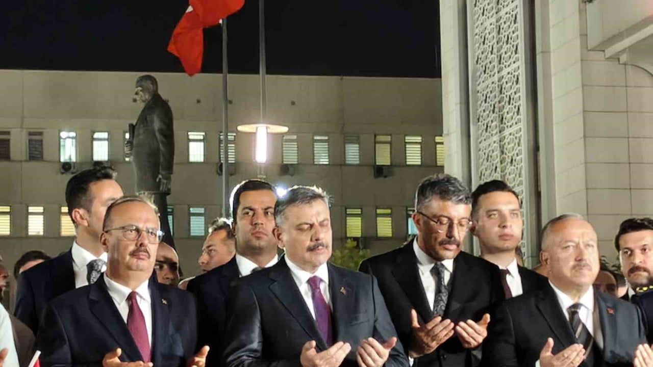 Ankara Emniyet Müdürlüğü'nde 15 Temmuz anma programı