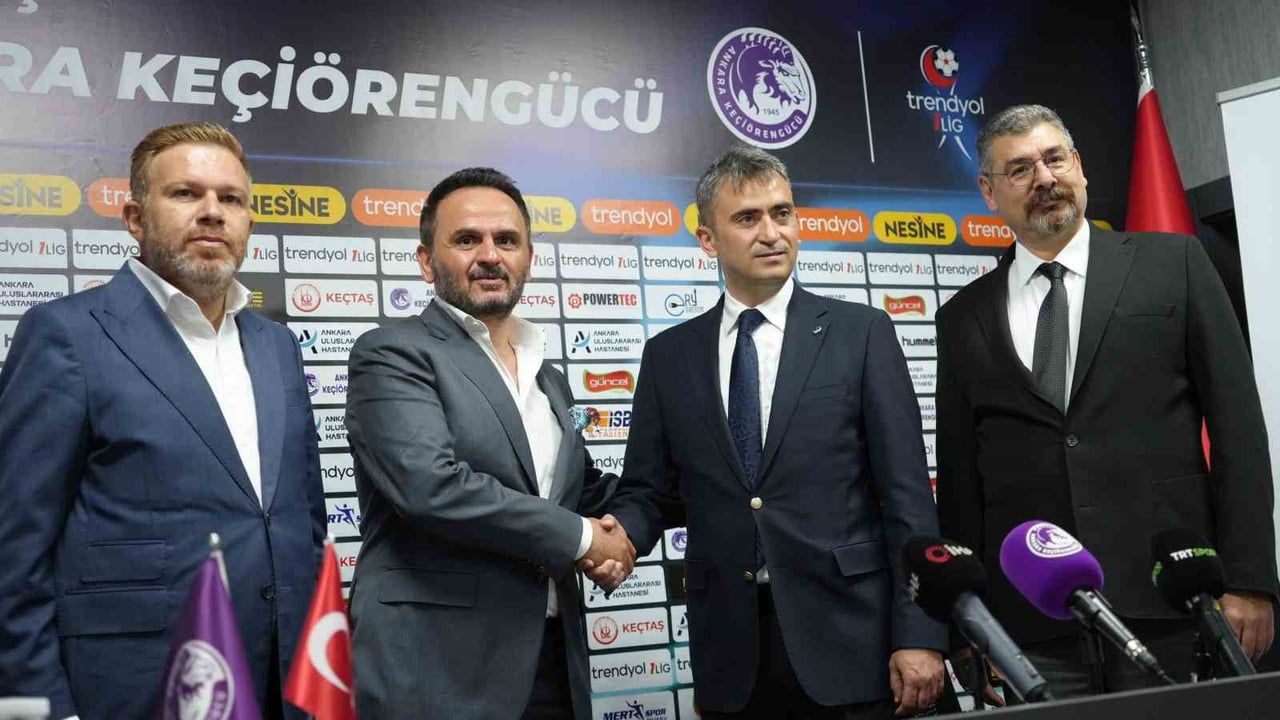 Ankara Keçiörengücü sağlık sponsoru ve Süper Lig hedefiyle hazırlanıyor