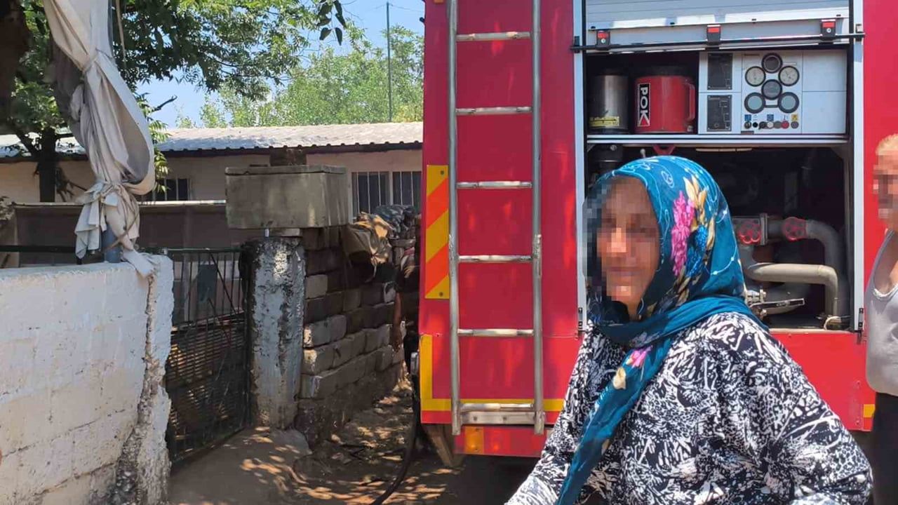 Antalya'da eşine uzaklaştırma kararı verilince evi yakmaya çalıştı