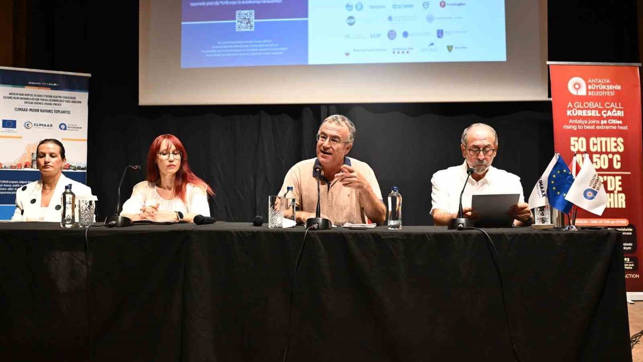 Antalya'da iklim direncine yeni adım: CLIMAAX-MUHIR projesi kapanış toplantısı yapıldı