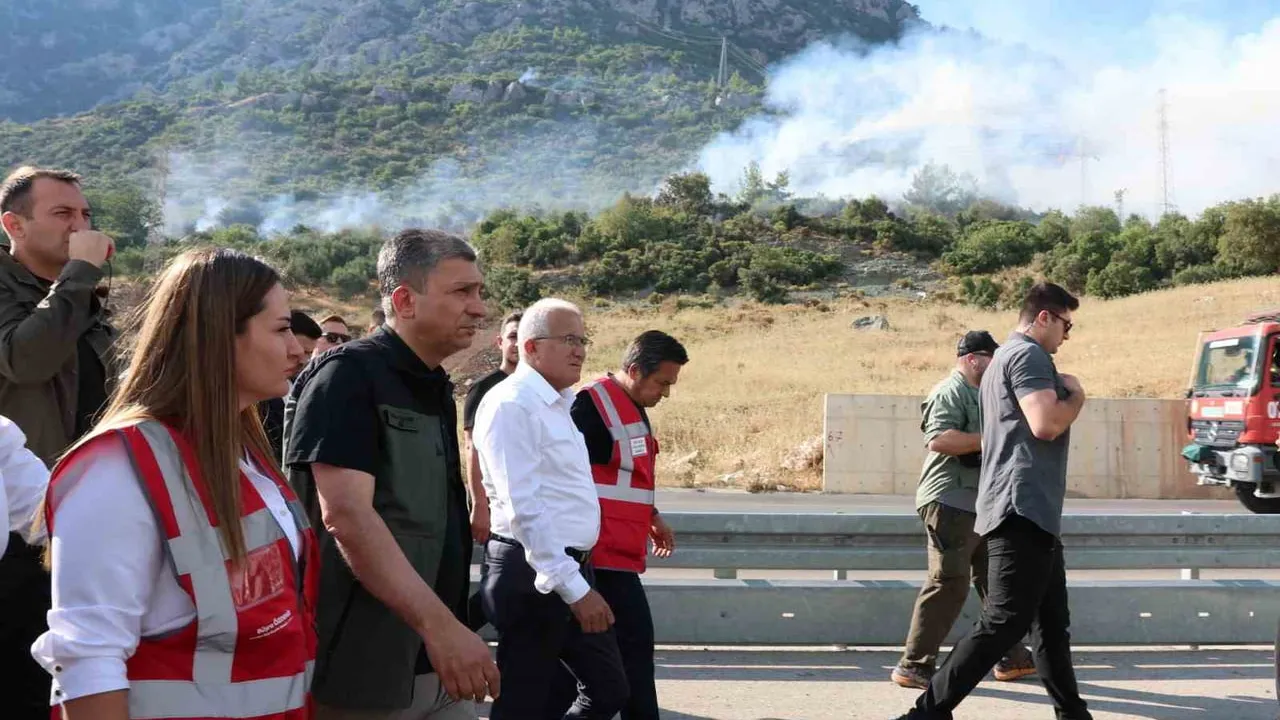 Antalya'da orman yangınlarına karşı ortak seferberlik
