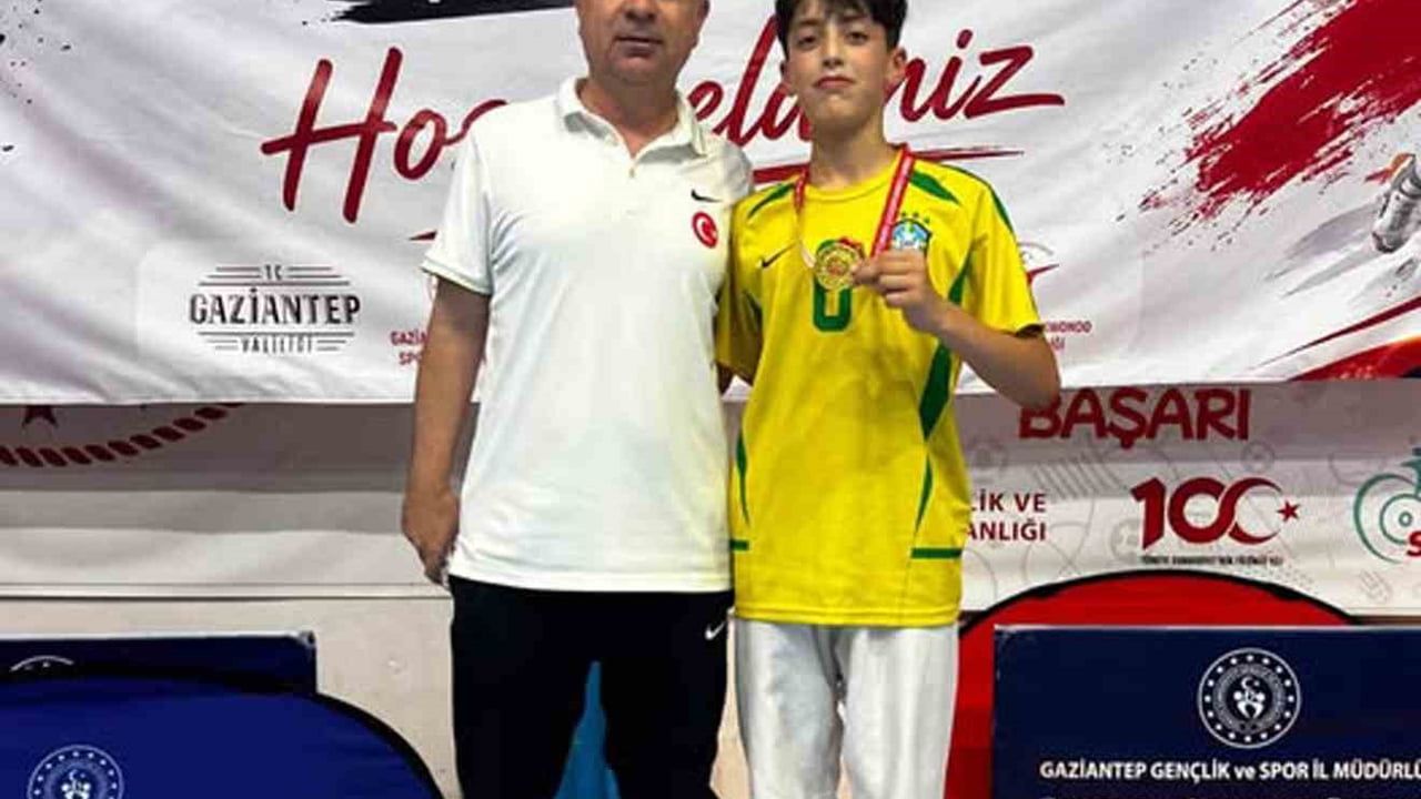 Arabanlı taekwondocu Ahmet Öztürk Gaziantep'i temsil edecek
