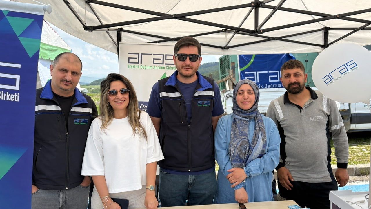 Aras EDAŞ Ardahan Bisiklet Festivali'nde yer aldı