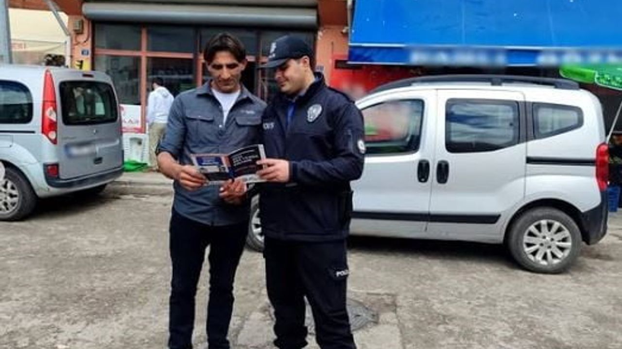 Ardahan polisinden dolandırıcılığa karşı bilgilendirme