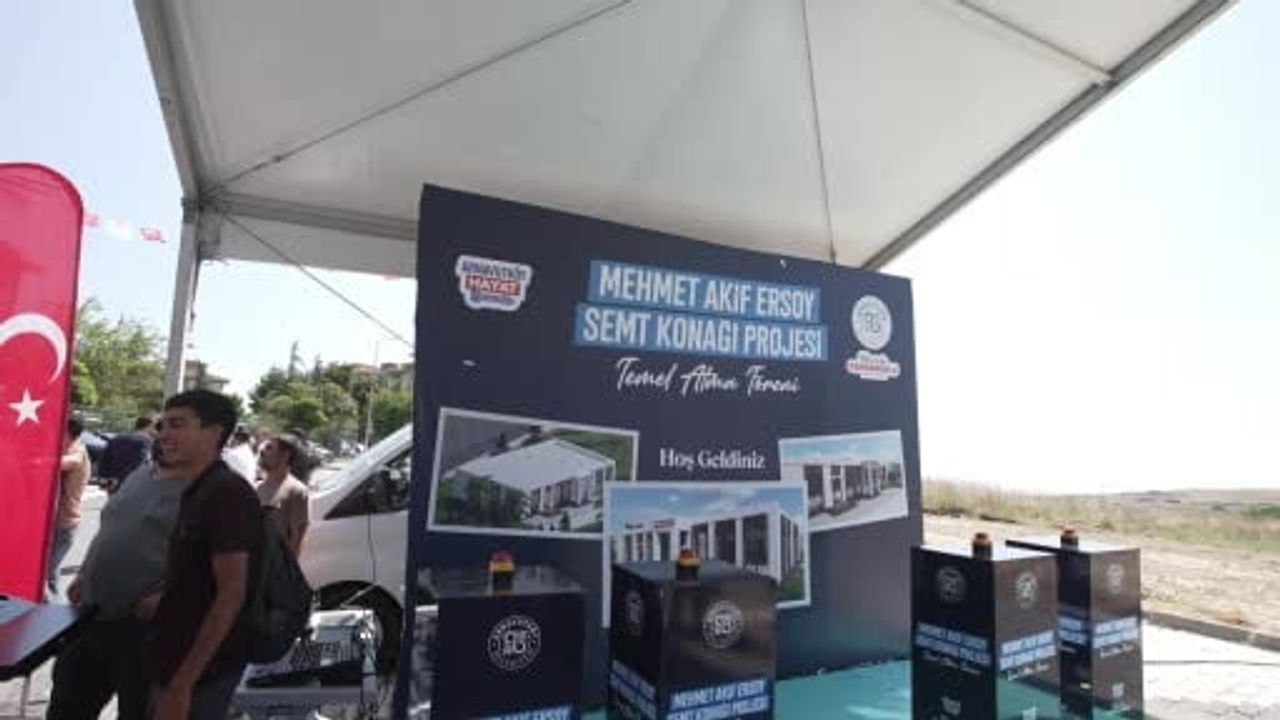 Arnavutköy'de Deliklikaya ve Mehmet Akif Ersoy semt konaklarının temelleri atıldı
