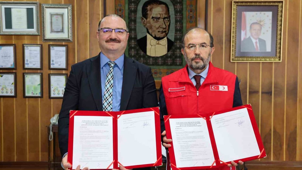Atatürk Üniversitesi ile Türk Kızılay arasında beslenme hizmetlerinde akreditasyon iş birliği
