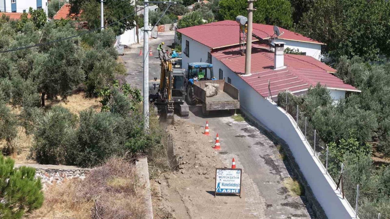Atburgazı'nın içme suyu altyapısı 4,6 milyonluk yatırımla güçlendiriliyor
