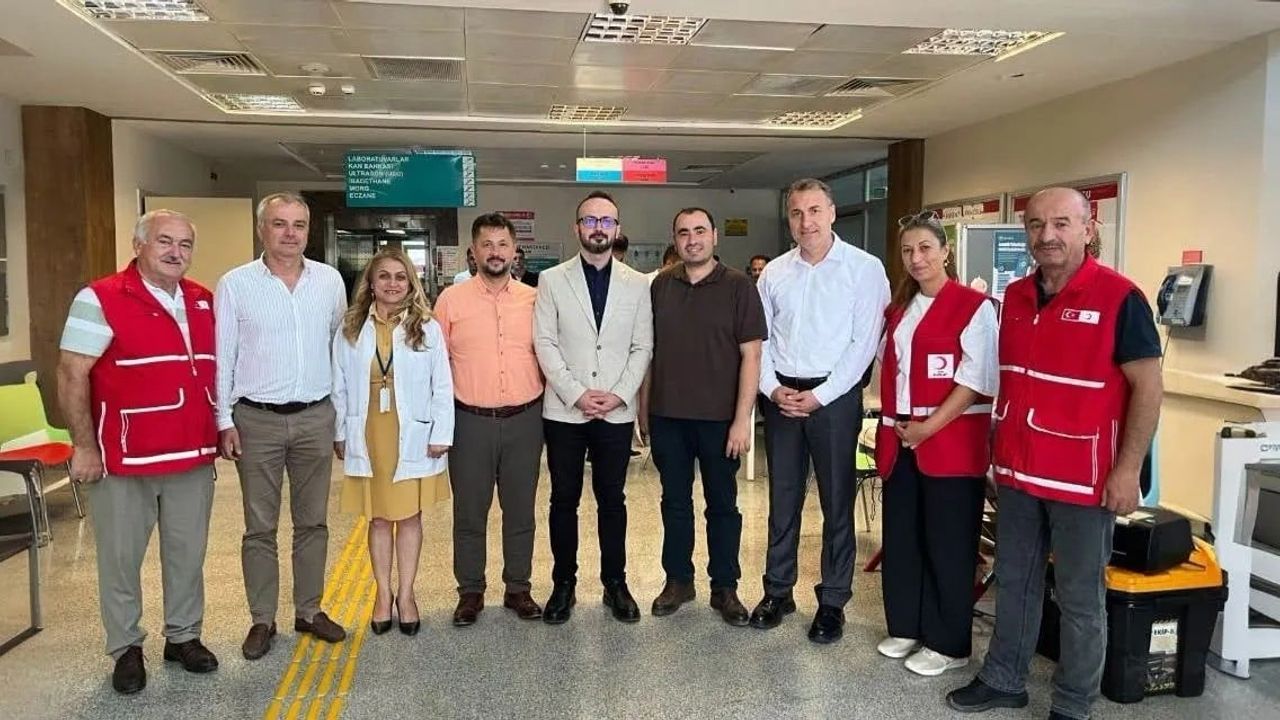 Ayancık’ta yaşamı destekleyen kan bağışı kampanyası