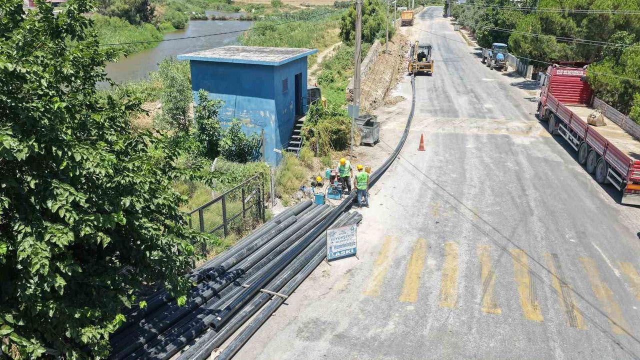 Aydın büyükşehir belediyesi'nden Söke'ye altyapı yatırımı