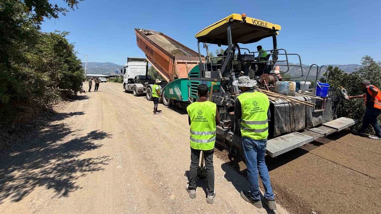 Aydın'da 17 ilçede eş zamanlı yol seferberliği