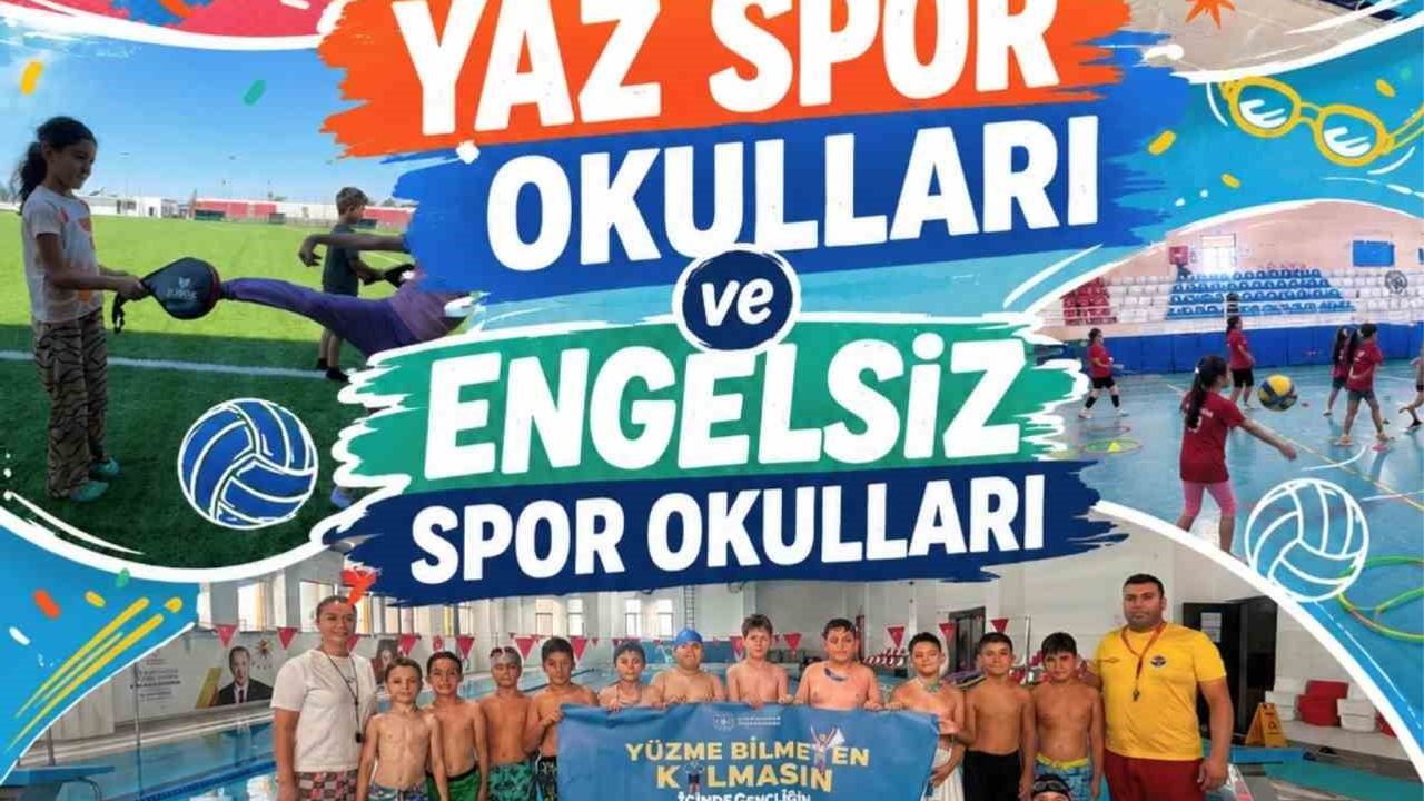 Aydın’da çocuklar yaz tatilini spora ayırıyor